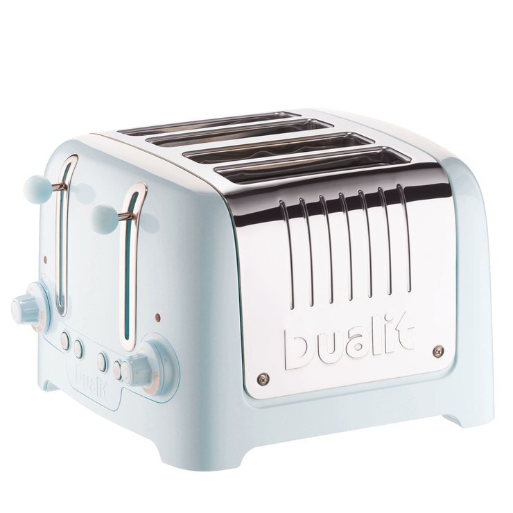 Dualit Lite Kettle and 4Slot Toaster Set in Ice Blue Costco UK