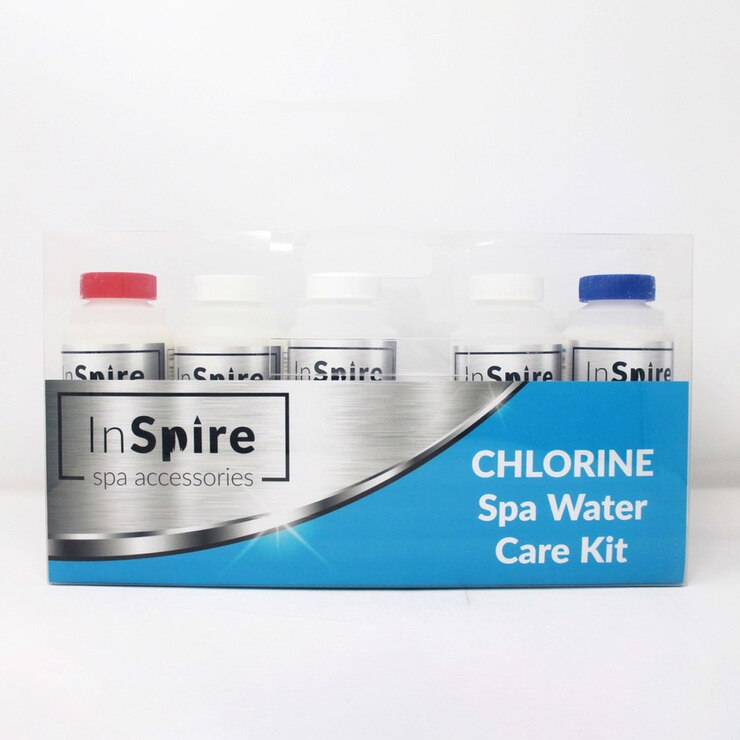 InSpire Premium Chlorine Spa Chemical Starter Kit Costco UK