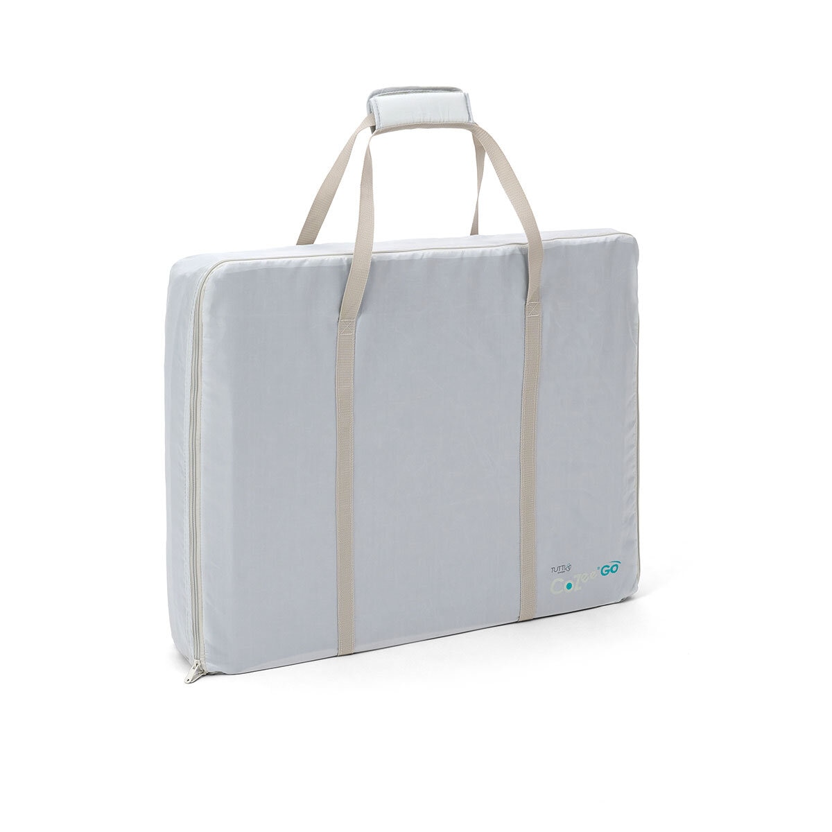 Tutti Bambini CoZee Go Day & Night Travel Cot Bundle, Oak & Charcoal