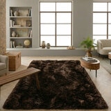 Plush Chocolate Rug
