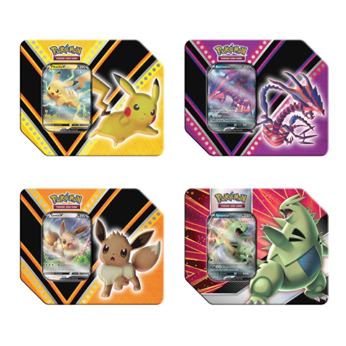 Buy Pokemon V Tins 4 Pack All Items Image at Costco.co.uk
