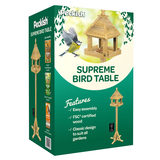 Peckish Supreme Wooden Bird Table Box