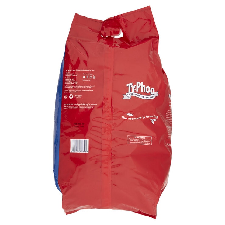 Typhoo Tea Bags, 1100 Pack Costco UK