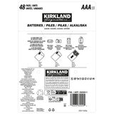 Kirkland Signature Alkaline AAA Batteries - 48 pack Kirkland Signature Alkaline AAA Batteries - 48 pack