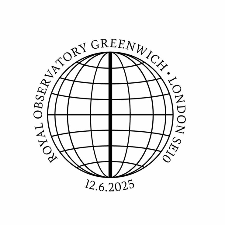 Royal Observatory £2 BU Coin & Stamps Cover from Royal Mail® & The Royal Mint