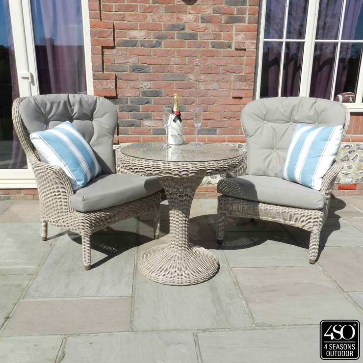 4 Sesons Outdoor Palace 3 Piece Bistro Set Costco UK