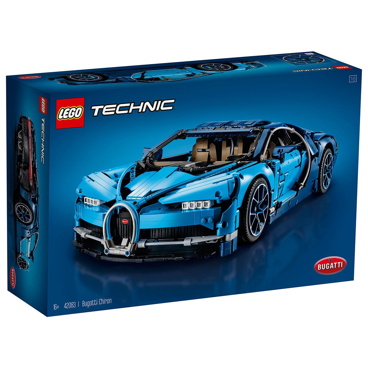 LEGO Technic Bugatti Chiron - Model 42083 (16+ Years)