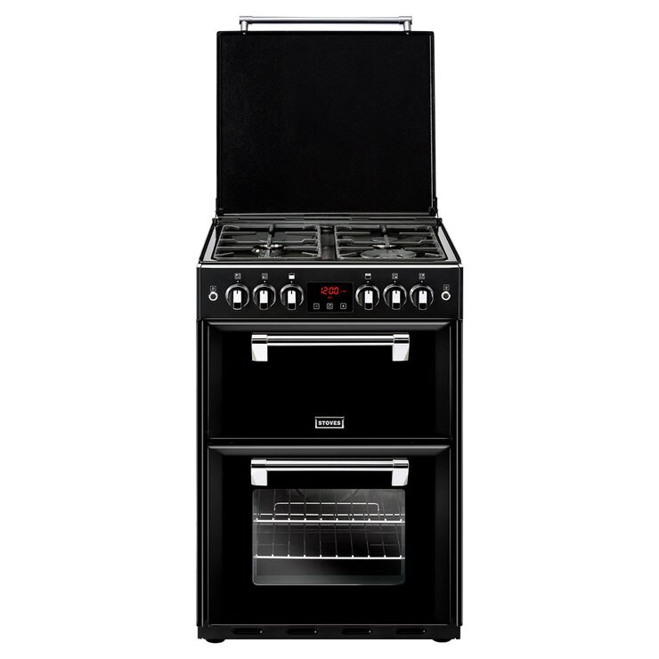 Stoves Richmond 600G Gas Range Cooker, A Rating in Black Costco UK