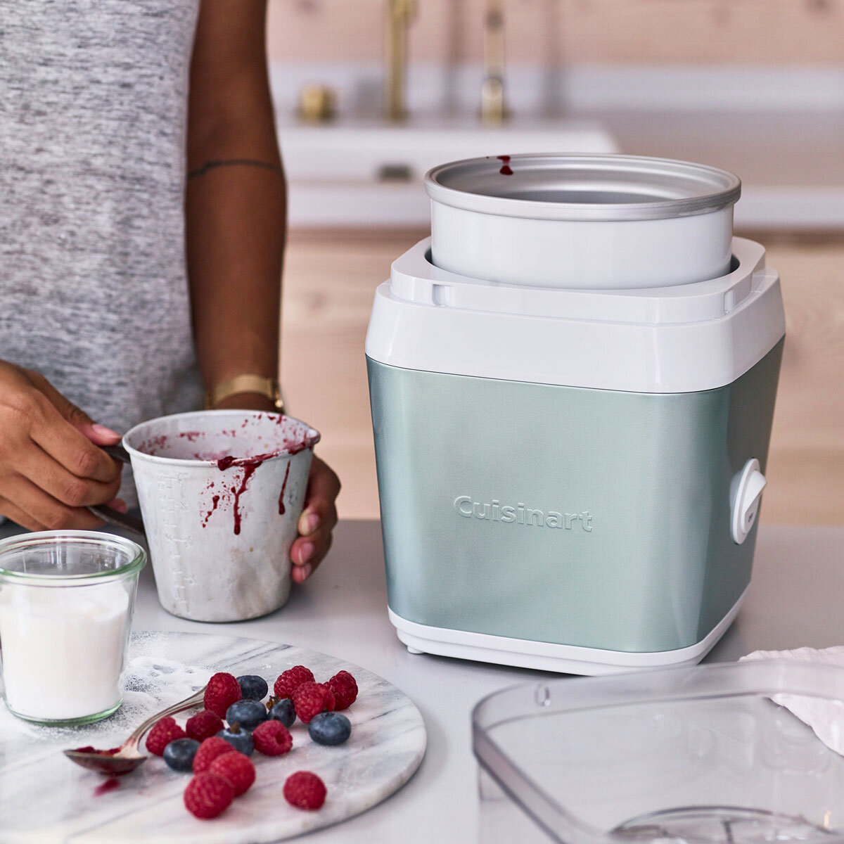 Lifestyle image of Cuisinart Ice Cream Maker