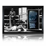 Daniel Dubois Signed Black Glove Iconic Frame