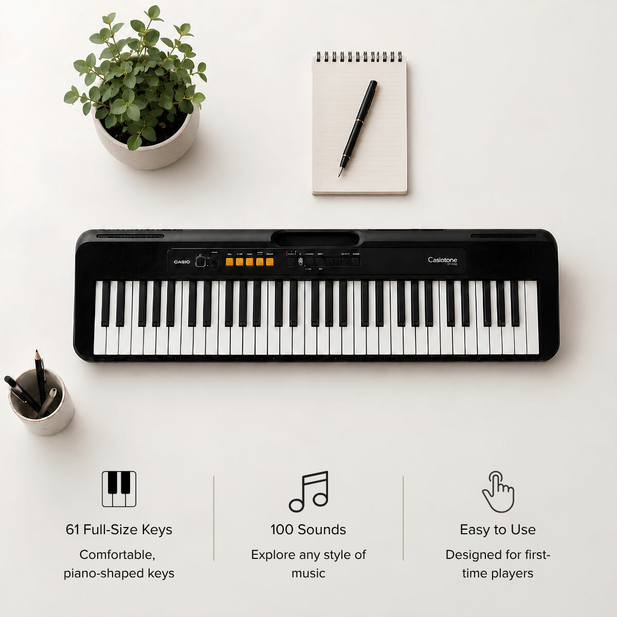 Buy Casio CT-S100AD Full Size Keyboard at Costco.co.uk Buy Casio CT-S100AD Full Size Keyboard at Costco.co.uk