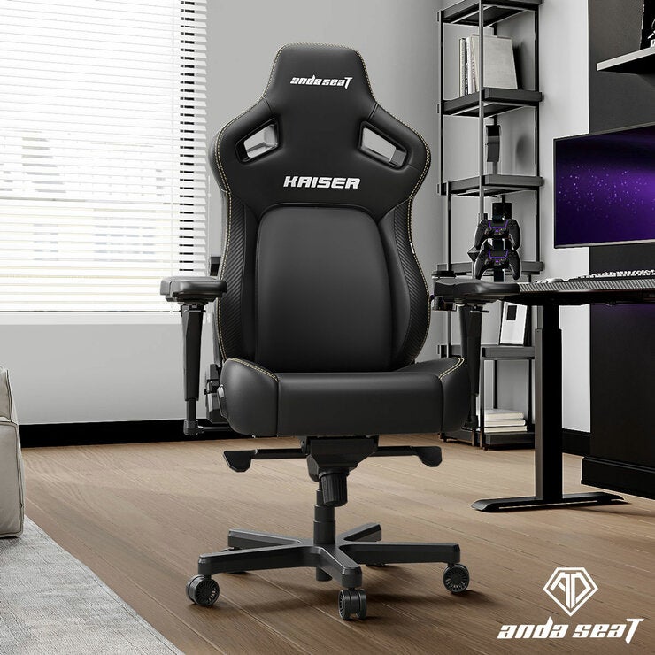 Andaseat Kaiser 4 Chair, Black - Lifestyle Andaseat Kaiser 4 Chair, Black - Lifestyle