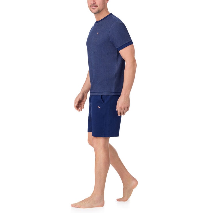 Tommy Bahama Men's Knit Lounge Set in Navy