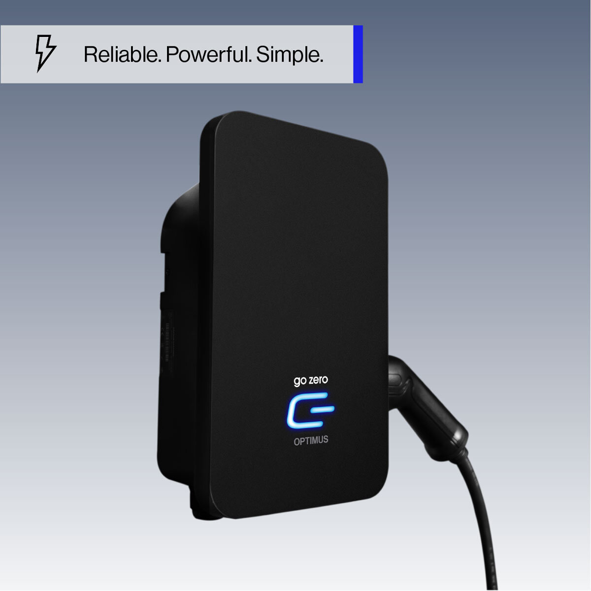Installed Go Zero - Optimus Fast Electric Vehicle Smart Home Charger 7.4kW
