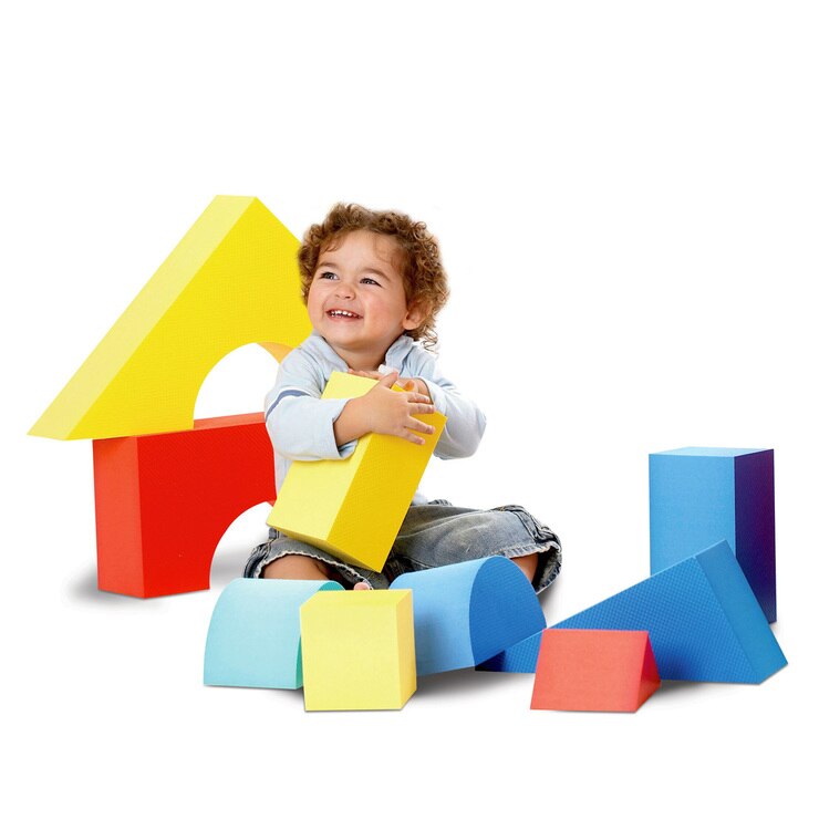 Eudushape: Large EduBlocks 32-Piece Giant Foam Building Set Eudushape: Large EduBlocks 32-Piece Giant Foam Building Set