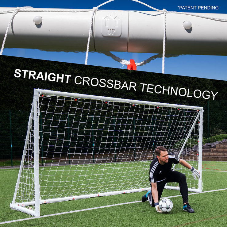 QUICKPLAY QFold 12 x 6ft (366 x 183cm) Folding Football Goal Costco UK