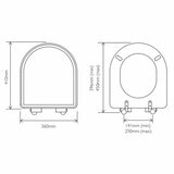Tavistock Ashby Gloss White Painted Toilet Seat Tavistock Ashby Gloss White Painted Toilet Seat
