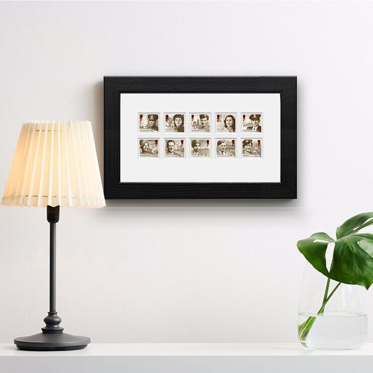 Stories Of WWII Framed Stamp Set from Royal Mail®