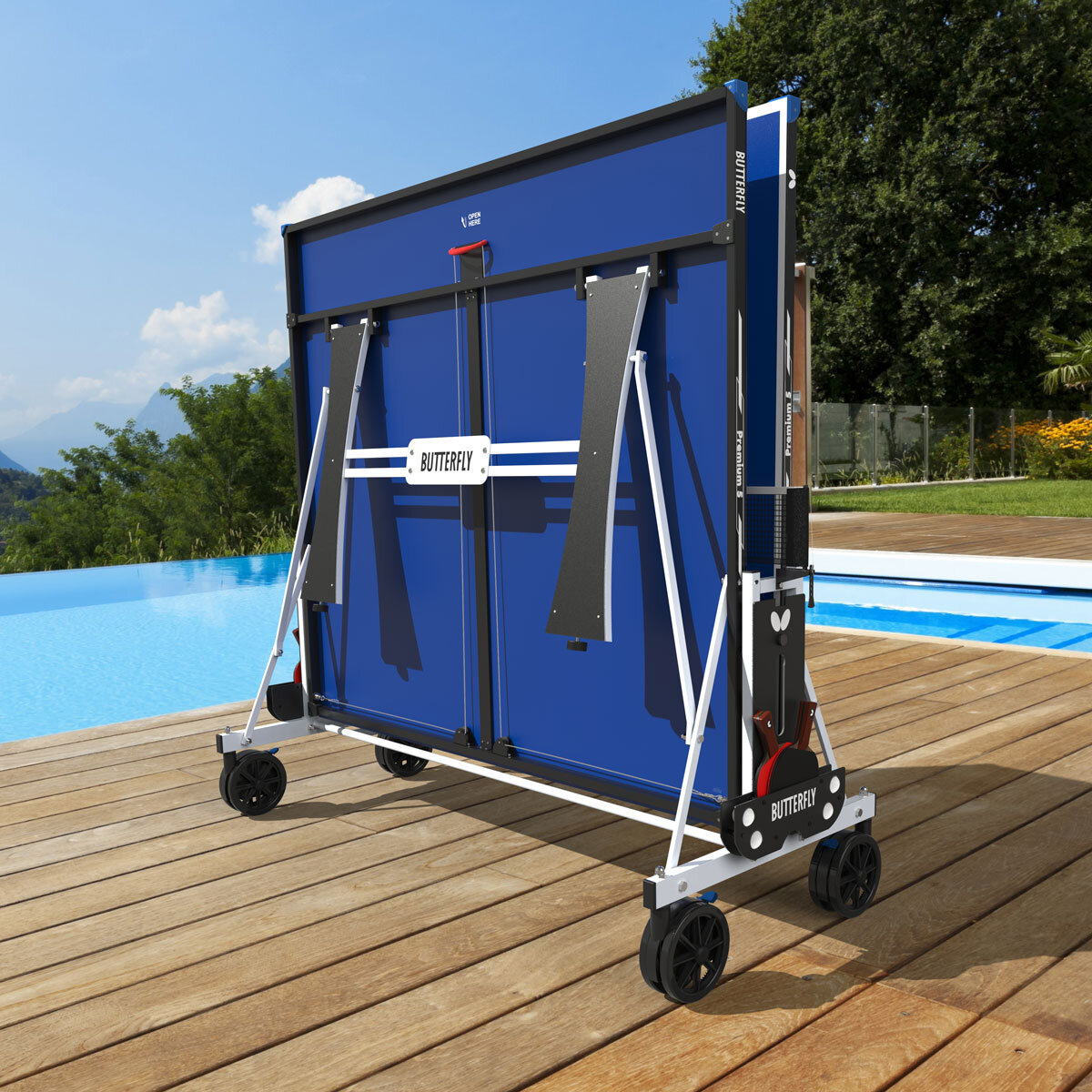Butterfly Premium 5 Outdoor Table Tennis Table Costco UK