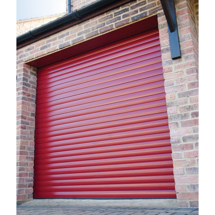 Cardale Grey Electric Roller Door 77mm up to 2.5 metres width