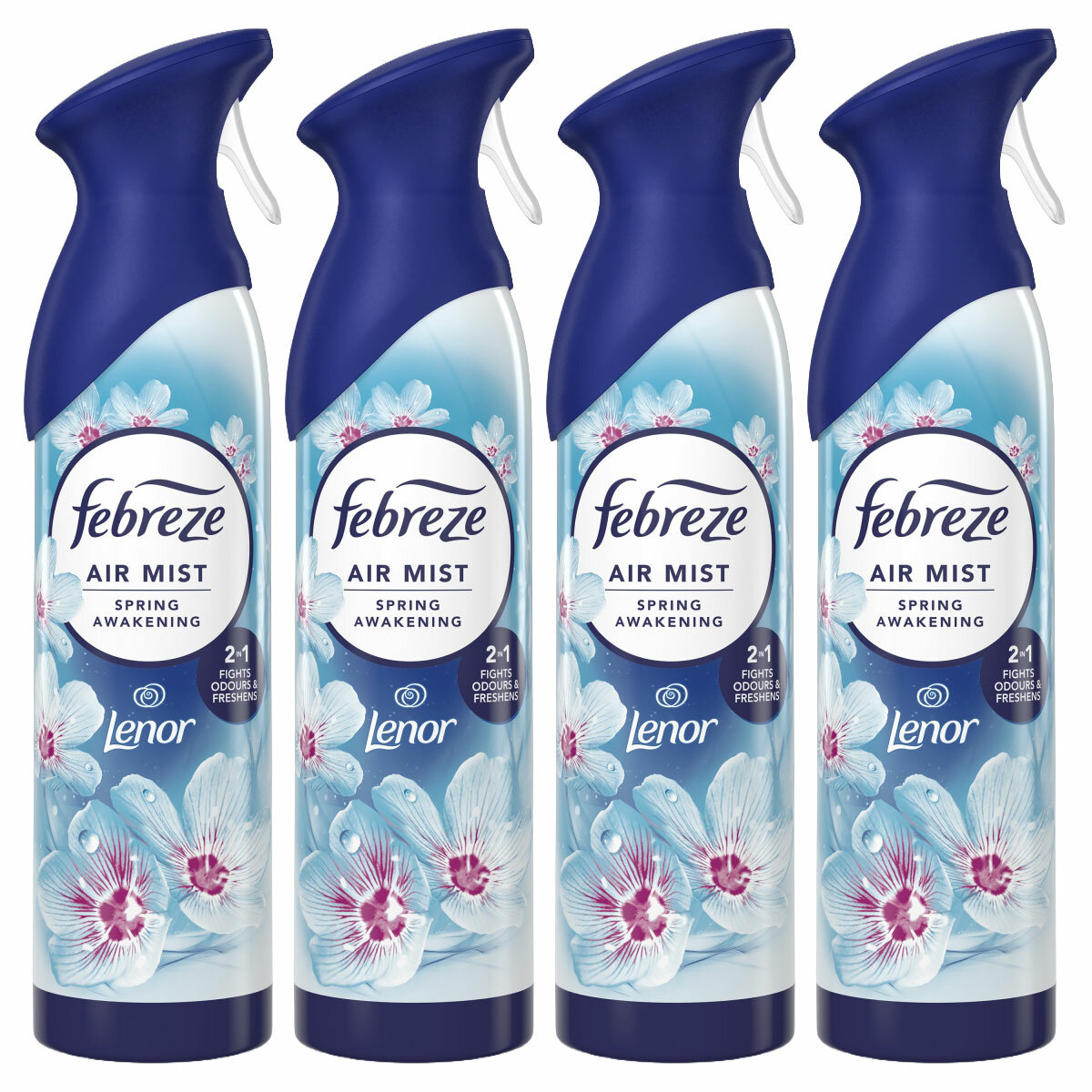 Febreze Air Mist, 4 x 185ml