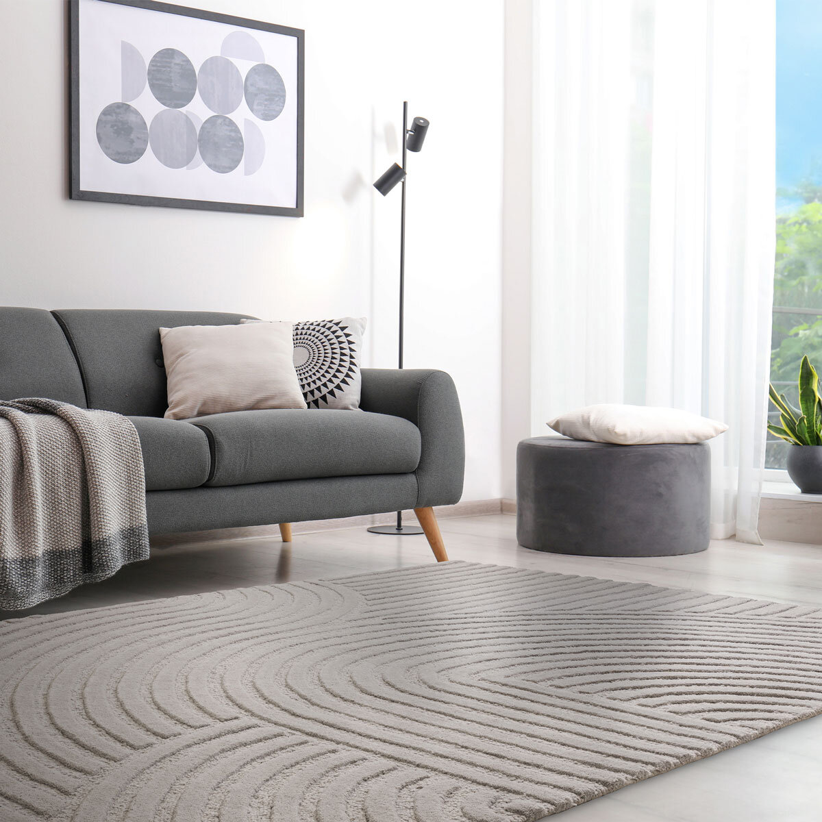 Asiatic Hague Silver Rug