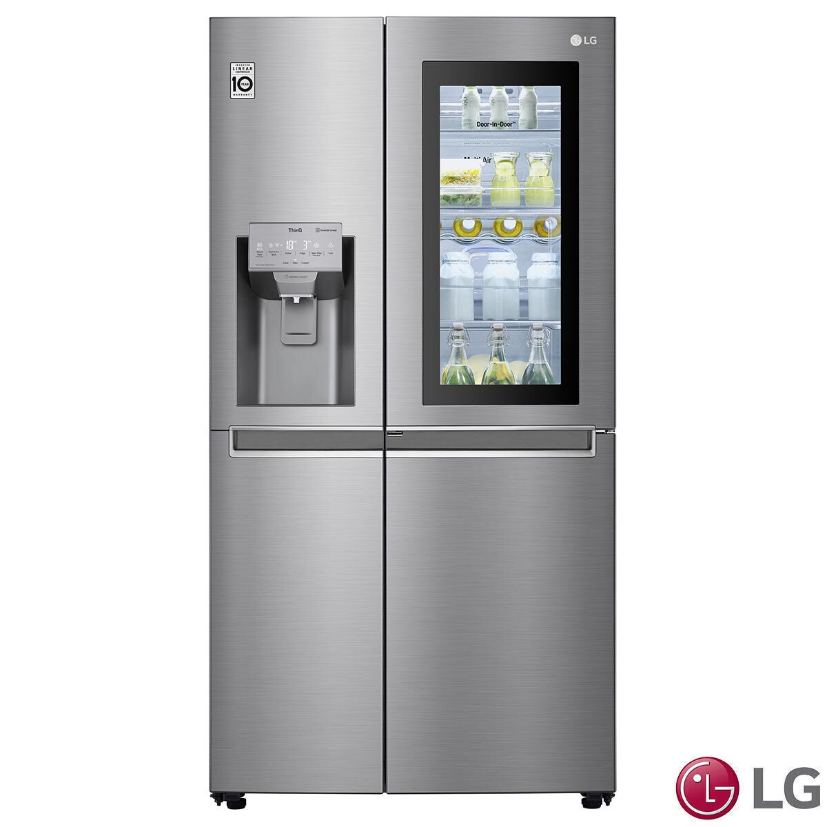 Lg instaview door-in-door refrigerator