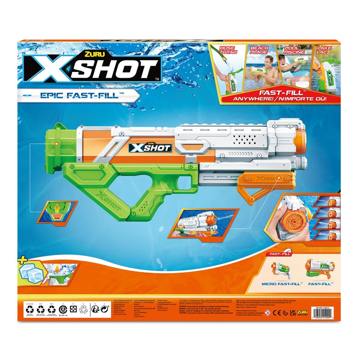 Zuru X-Shot Blaster 2-Pack Only $7.79 on  or Target.com (Regularly  $13)