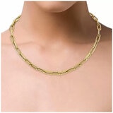 14ct Yellow Gold Twisted Paperclip Necklace 14ct Yellow Gold Twisted Paperclip Necklace