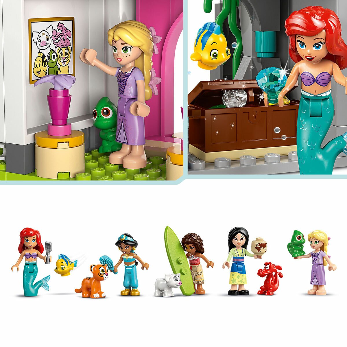 LEGO Disney Princess Castle and Royal Pets - Model 43267 (6+ Years)