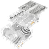 Miele G5110 SC 14 Place Setting Dishwasher, D Rated in White