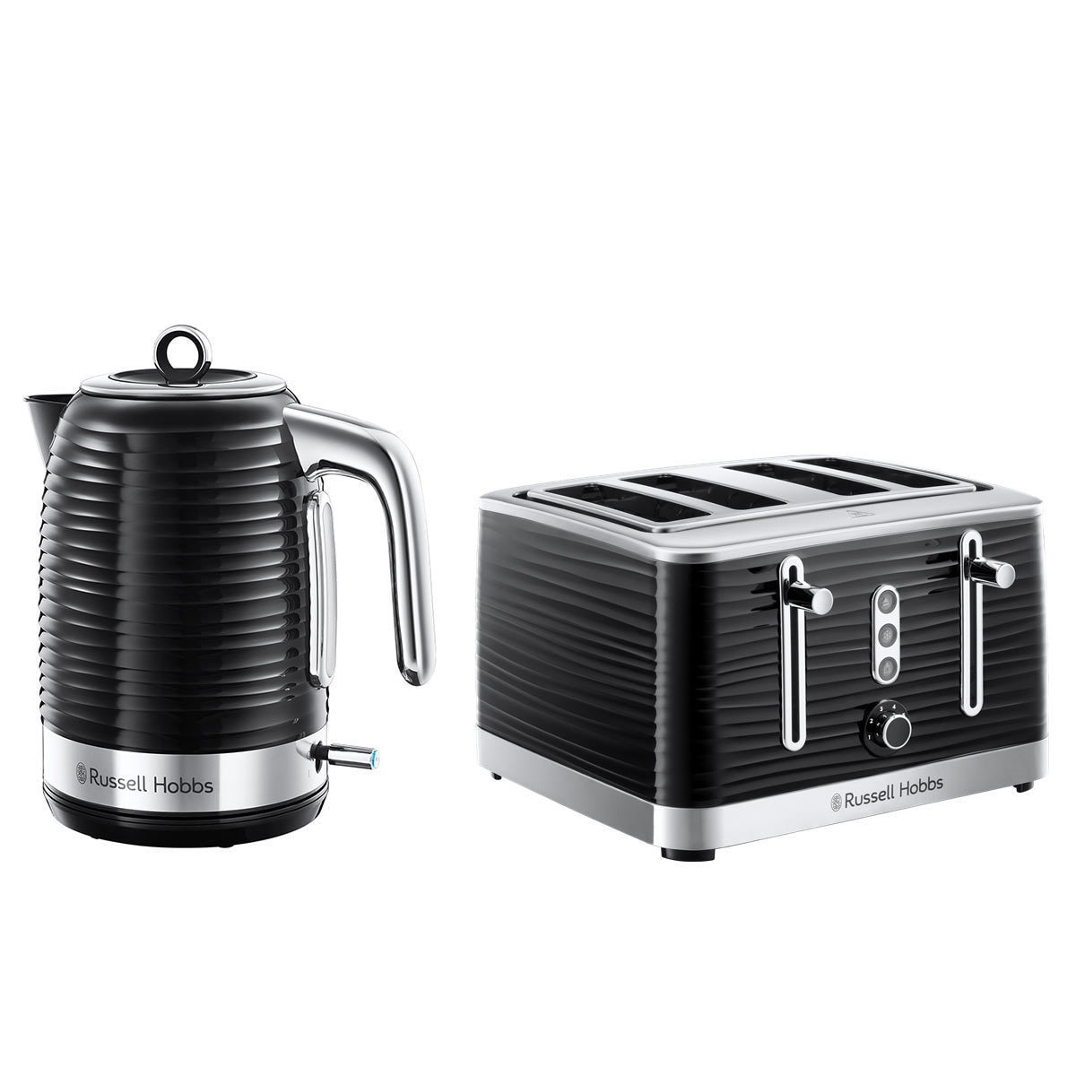 russell hobbs blue kettle and toaster