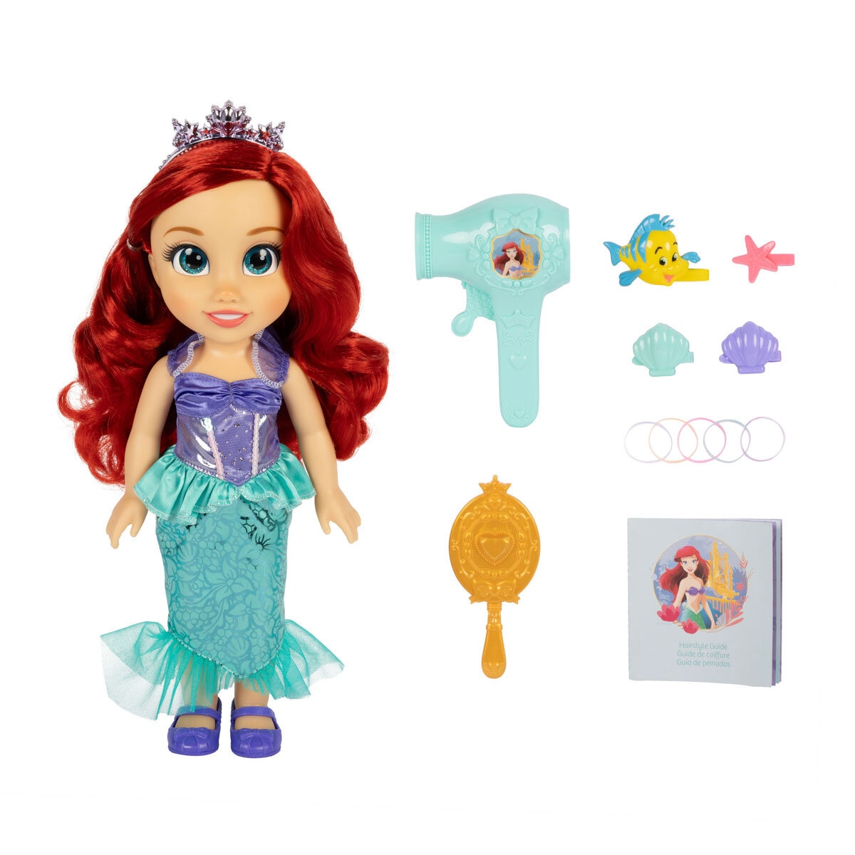Disney Princess Large Doll and Hair Play Set - Ariel Disney Princess Large Doll and Hair Play Set - Ariel