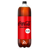 Coca Cola Zero Sugar PMP £1.99, 2L