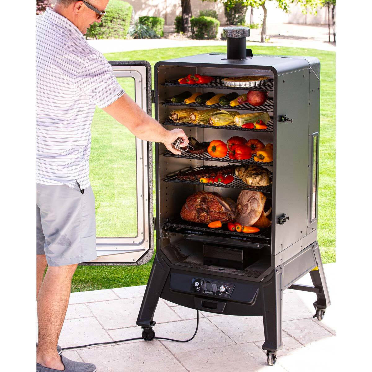 Meat hot sale smoker costco