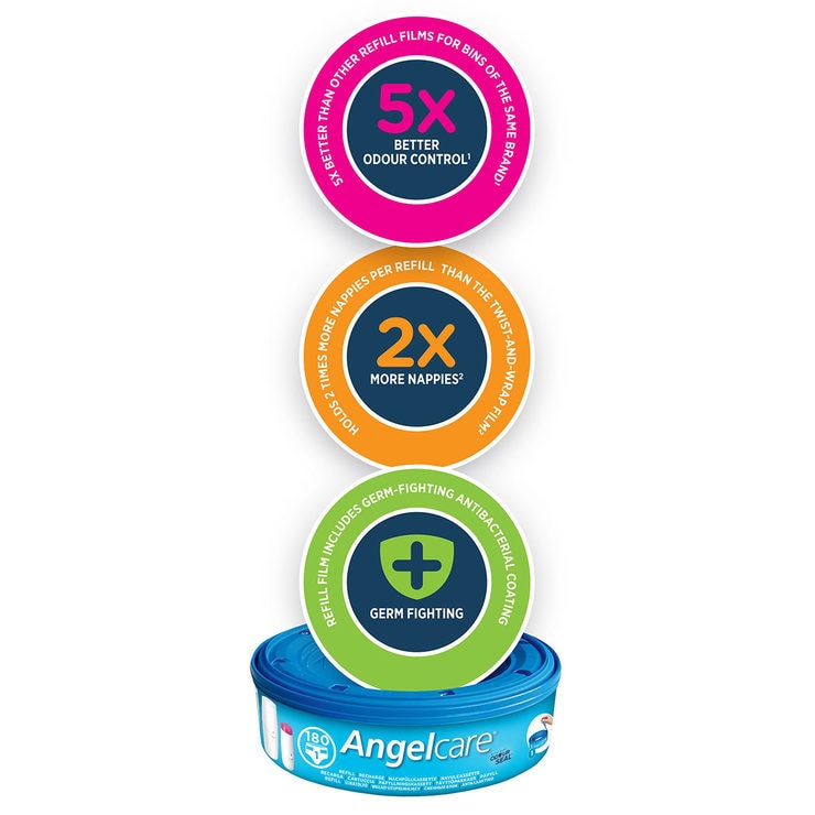 angelcare nappy refill tesco