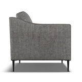 Aspen Velvet Armchair, Grey