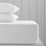Hotel Signature 300 Thread Count Fitted Sheets 2 Pack in 2 Colours, Double