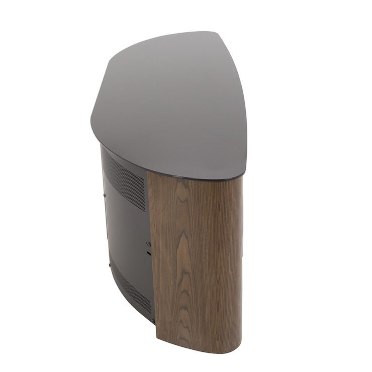 AVF Burghley Affinity Plus Curved TV Stand for TVs up to 70", Walnut