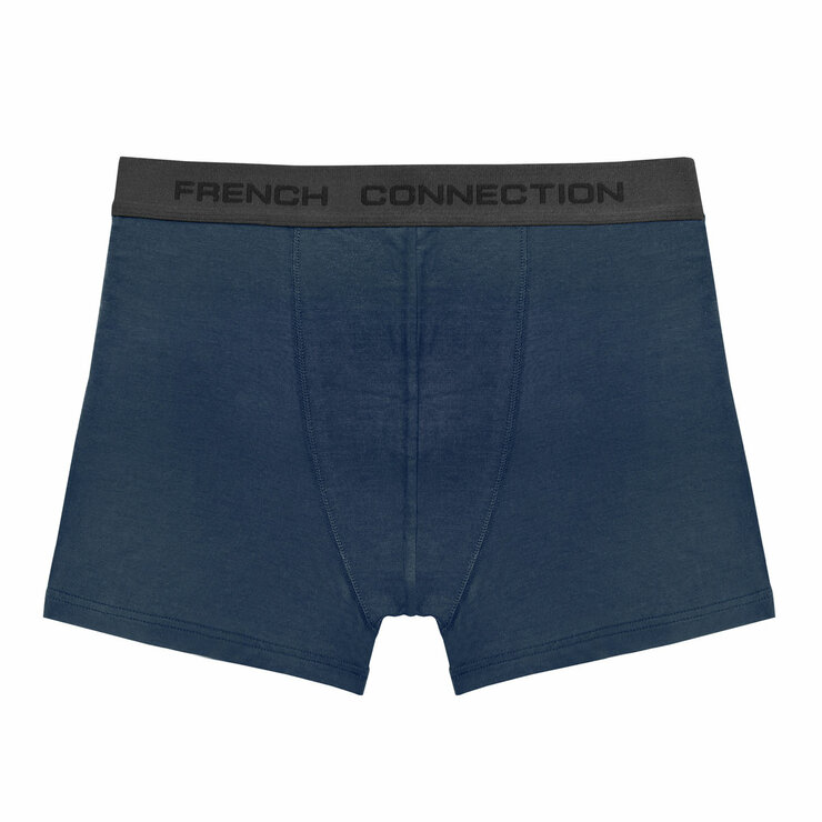 French Connection Men's Modal Boxer 5 Pack in Navy