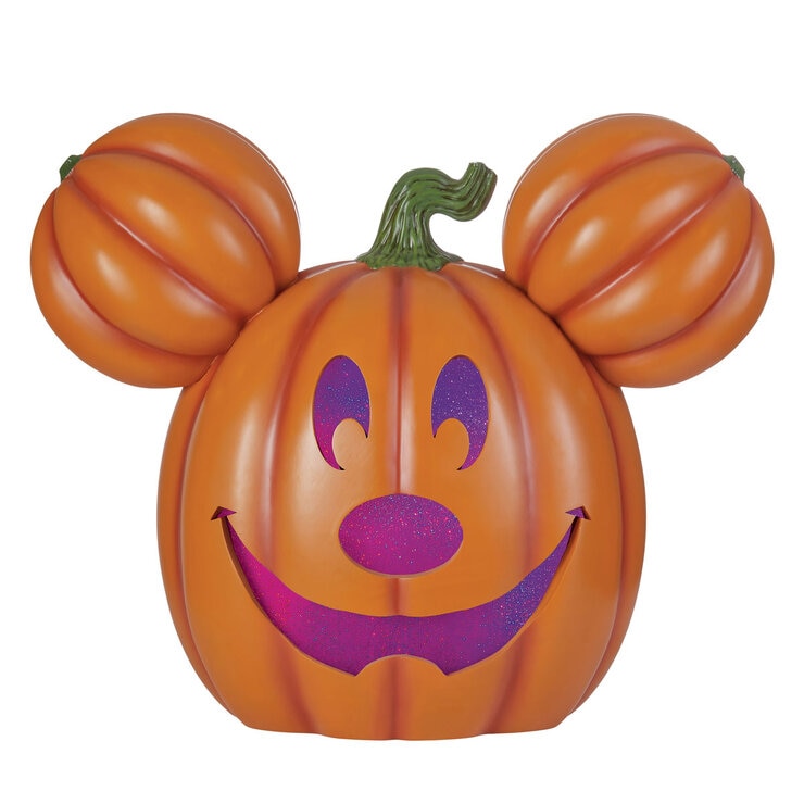 Disney smiling Pumpkin Mickey