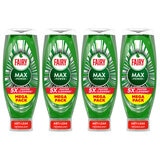 Fairy Max Power Washing Up Liquid, 4 x 730ml
