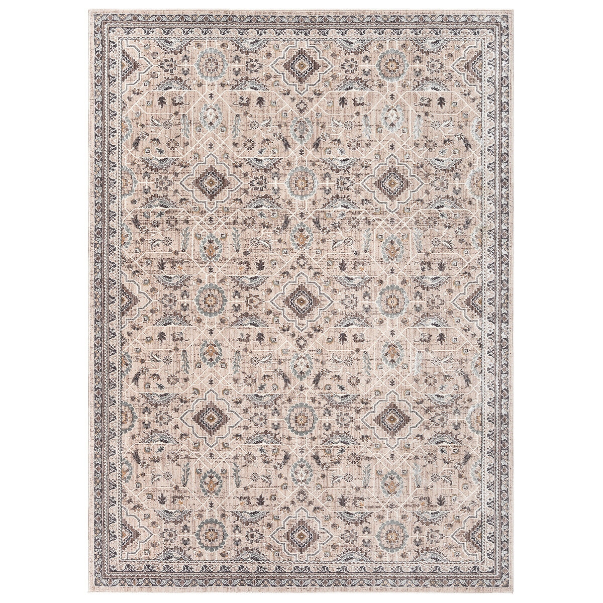 Finlay Area Rug in Beige, 160 x 213 cm