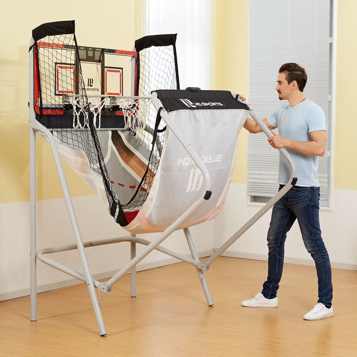 MD Sports 7ft Pro Court 2 Player Basketball Game (3+ Years) Costco UK