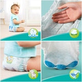 Pampers Baby-Dry Nappies Size 7, 2 x 58 Jumbo Packs