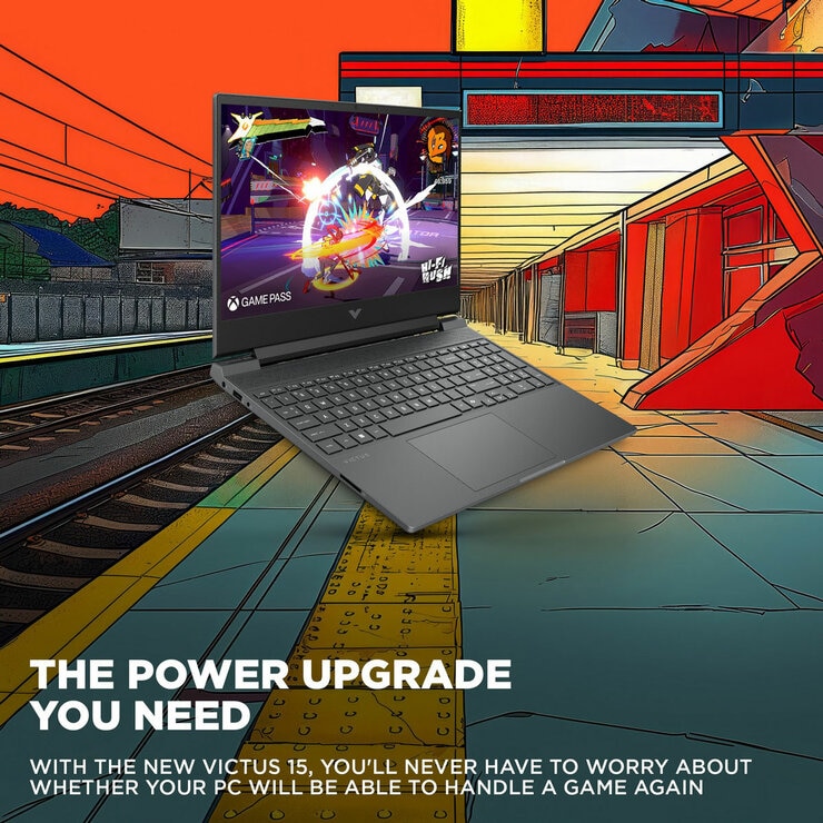 HP Victus, AMD Ryzen 5, 16GB RAM, 1TB SSD, NVIDIA GeForce RTX 5050, 15.6 inch Gaming Laptop, 15-fb3004na