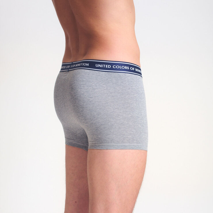 United Colors of Benetton Men's Boxer 6 Pack in Blue