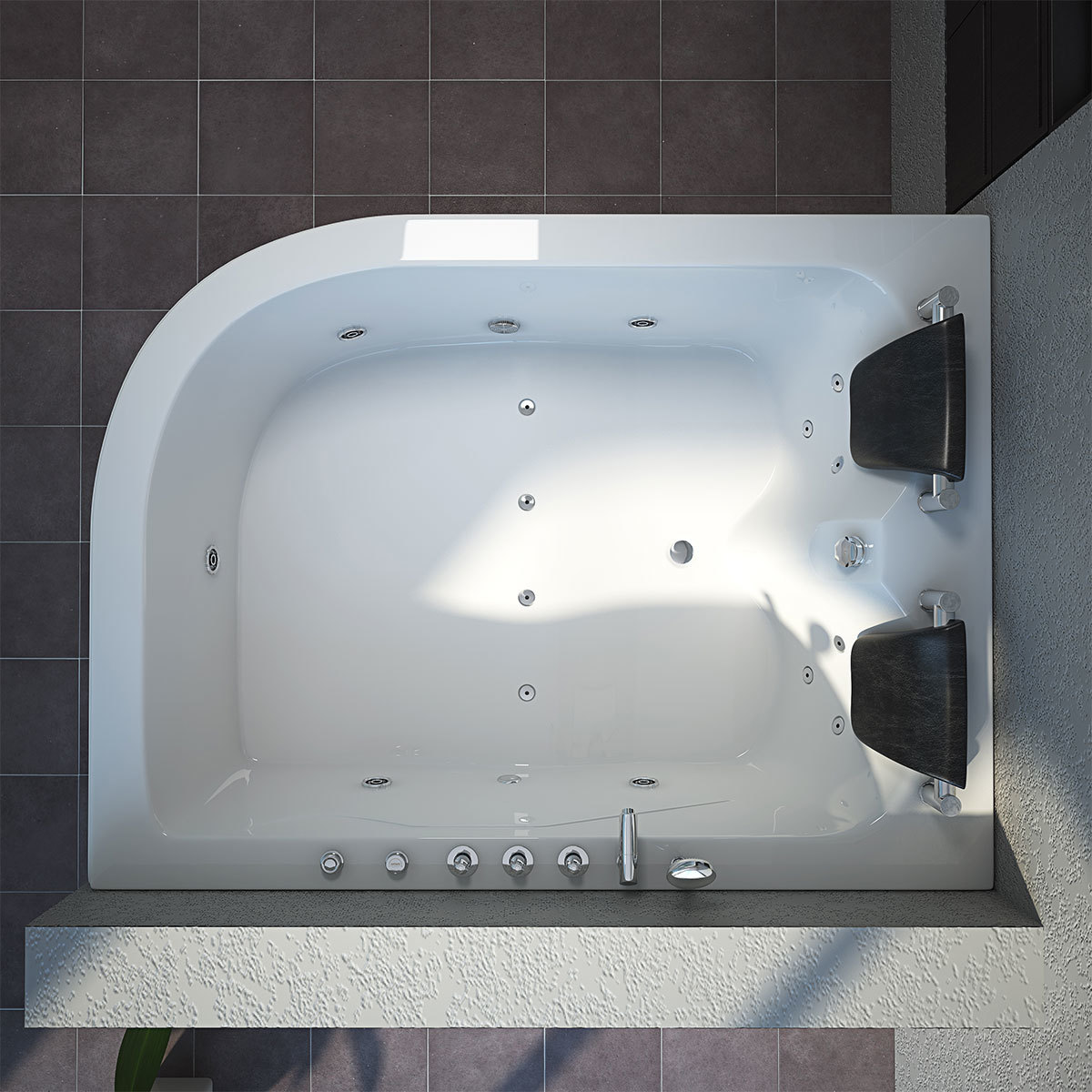 Platinum Spas Sorrento 2 Person Whirlpool Bath Tub Costco UK