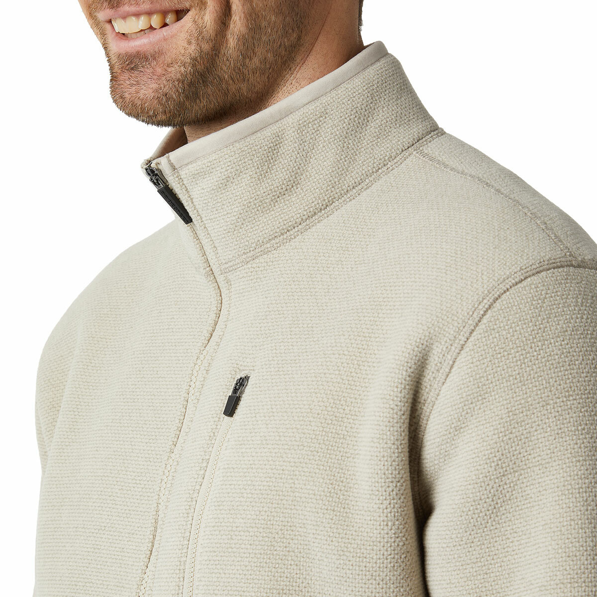 32 Degrees Men's Weekend Sherpa Fleece in Beige