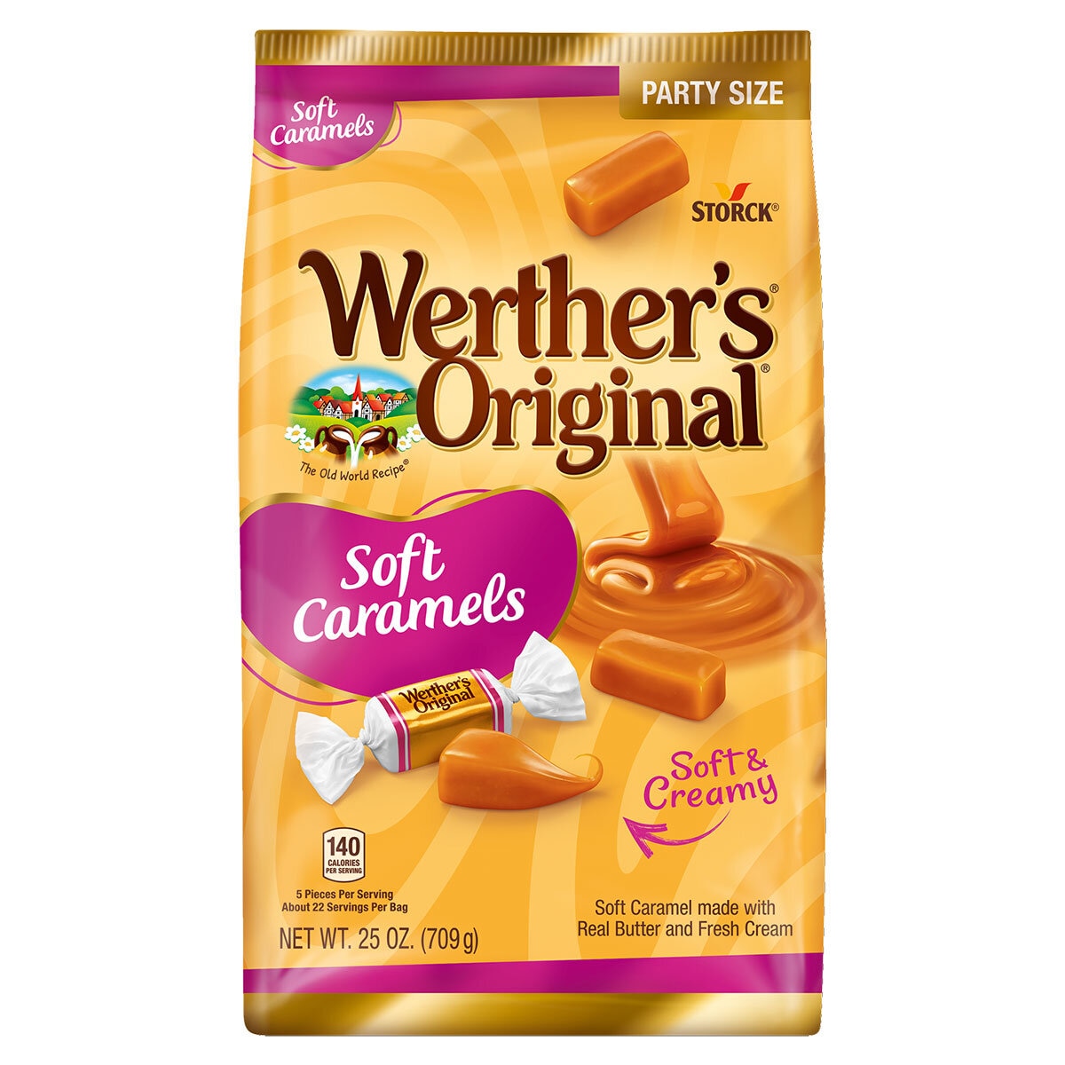 Werther's Original Soft Caramels, 709g